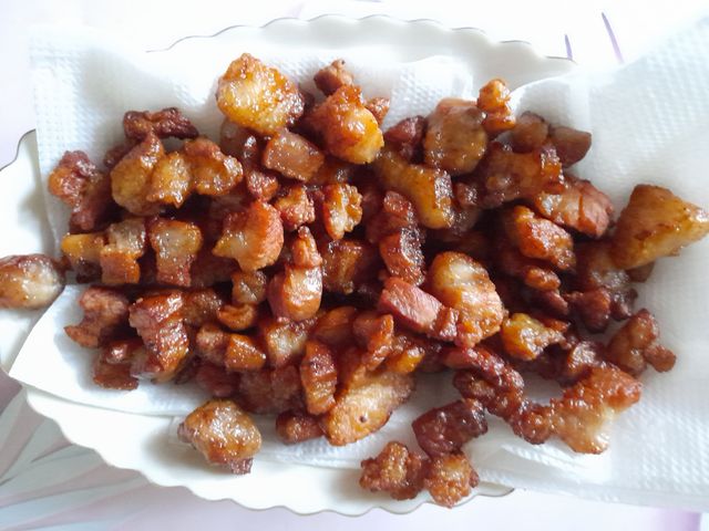 Жарешки (выжарки) из свинины